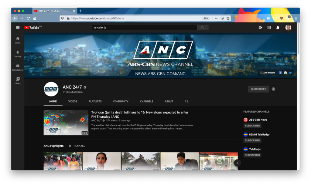 Were The ABS-CBN News And ANC YouTube Channels Really Hacked?