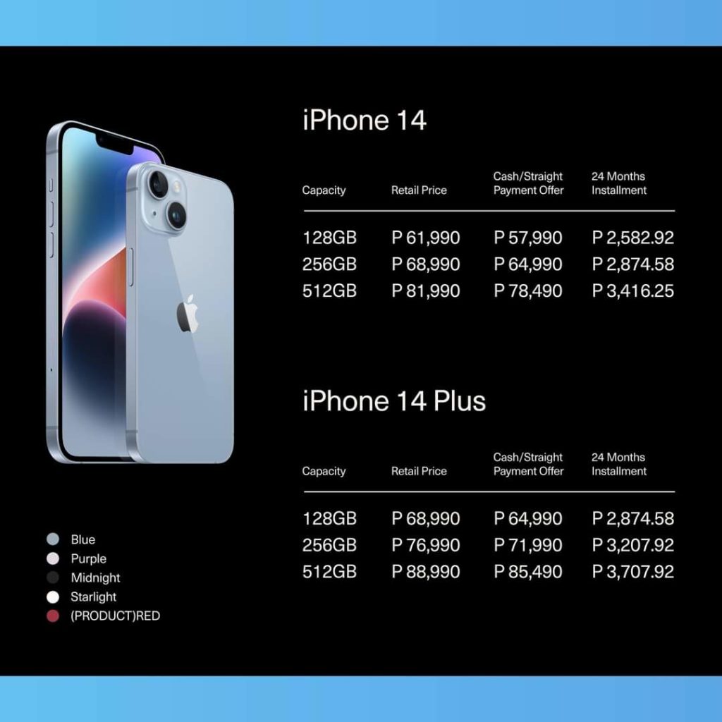 PreOrder Your iPhone 14 at Power Mac Center Now (Philippine Pricing